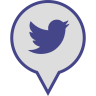Twitter, 社会, 媒体, 销, 标志 图标