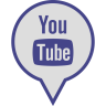 Youtube, 社会, 媒体, 销, 标志 图标