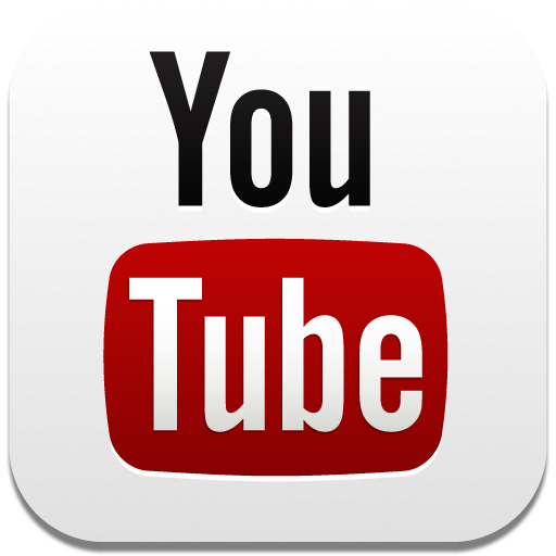 Ícone do Youtube web sem virus