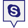社会, 媒体, 商标, skype 图标