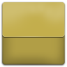 ícone Amarelo, plastico, pasta