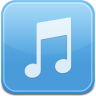 ícone Musica, musica, pasta