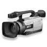 Camcorder, camera, video, professional Icon