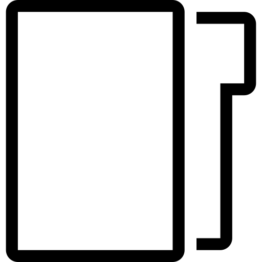 文件夹中, 概要 图标