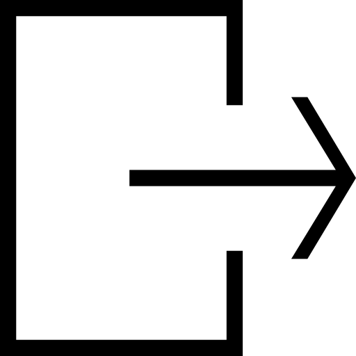 Icona logout, 1