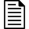 文件, 接口, 符号, 文本, 纸片 图标