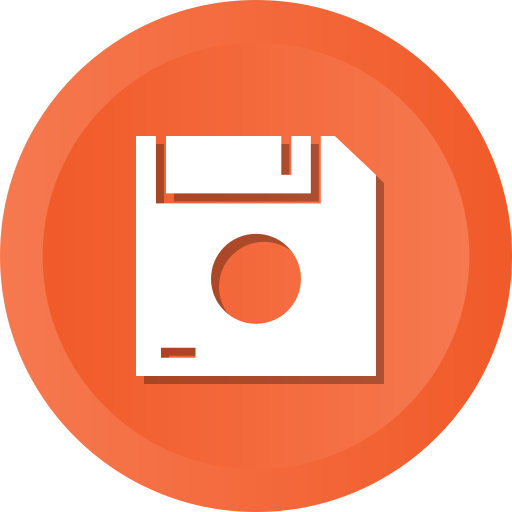 disk, data, storage, floppy, save Icon