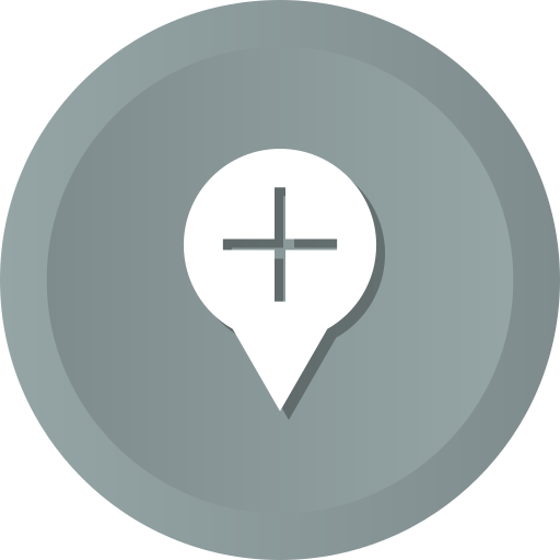 Добавить, местоположение, GPS, навигация, более, карту, пин значок