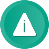 ícone Sobre, de erro, de notificação, de ajuda, informação, informações