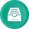 ícone Arquivar documentos, pasta, área de Transferência, documento, arquivo, lista, relatório