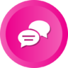 Chat, comments, talk, discussion, speech, bubbles Icon