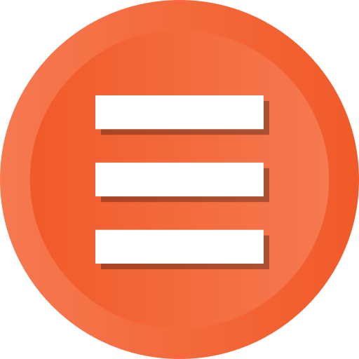 Hamburger, list, menu, options, bars, stack Icon