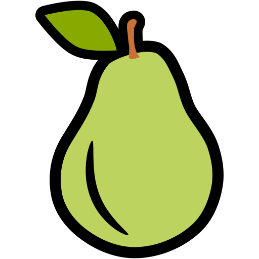 pear นผลไม้ ไอคอน