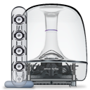 哈曼, kardon的, soundsticks, 二, 发言者 图标
