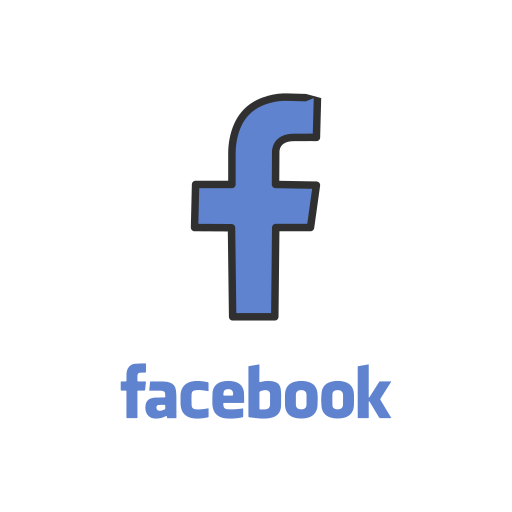 facebook ด้วยข้อความ ไอคอน