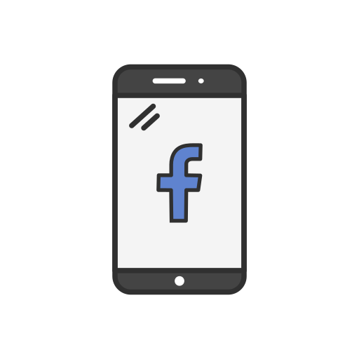 facebook, 휴대 전화, 스마트폰 아이콘