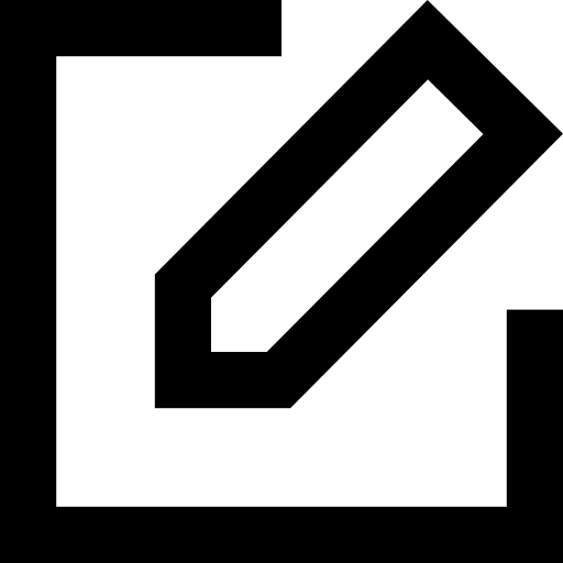 编辑, 1 图标