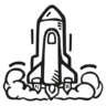 空间, 班车启动 图标