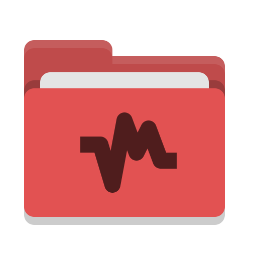 folder, red, vbox Icon