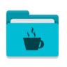Folder, cyan, java Icon