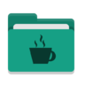 Folder, teal, java Icon