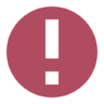 ícone Aviso, alerta, info