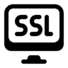 Ssl, scherm, beveiliging Pictogram