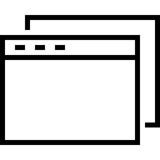 basic, webpage, multiple Icon