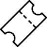 Ecommerce, ticket Icon