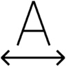 Icona Software, font, orizzontale, scala