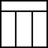 软件, layout, 头, 3columns 图标