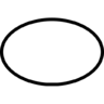 Software, shape, oval Icon