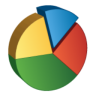 Pie, grafiek Pictogram