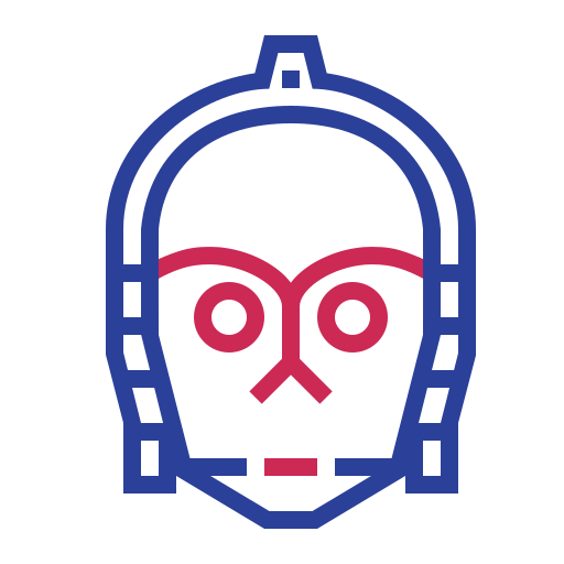 Icona parlare, robot