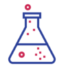 Bevatten, erlenmeyer, laboratorium, wetenschap, experiment Pictogram