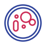 Wetenschap, experiment, petrischaaltje Pictogram