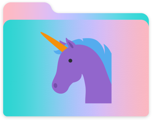 unicorn2, 文件夹 图标