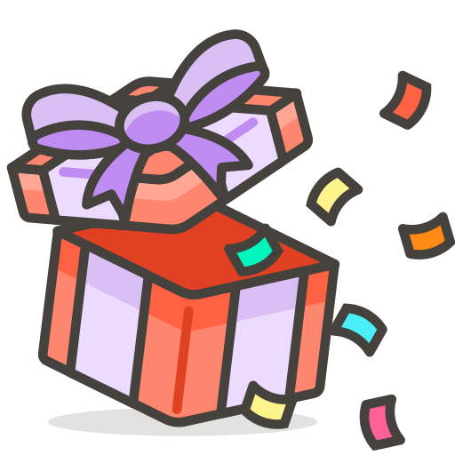verpackt, Geschenk Symbol