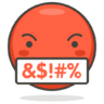 脸, , 号, 嘴 图标