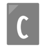 文, c 图标