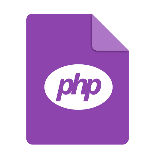 toepassing, php Pictogram