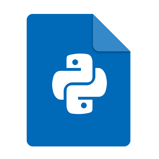 Text python - Files & Folders Icons