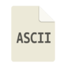 Toepassing, ascii Pictogram