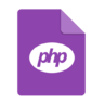 Toepassing, php Pictogram