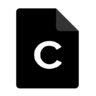 Tekst, c Pictogram