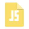 Text, javascript Pictogram
