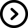 右, 箭, 圆, 按钮 图标
