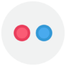 Flickr, 标志, 媒体, 社会 图标