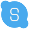 标志, media, skype, 社会 图标