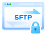 браузер, окно, безопасной, окно FTP и SFTP,  значок